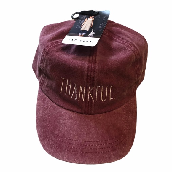 🆕 Rae Dunn THANKFUL Baseball Hat - Picture 10 of 10
